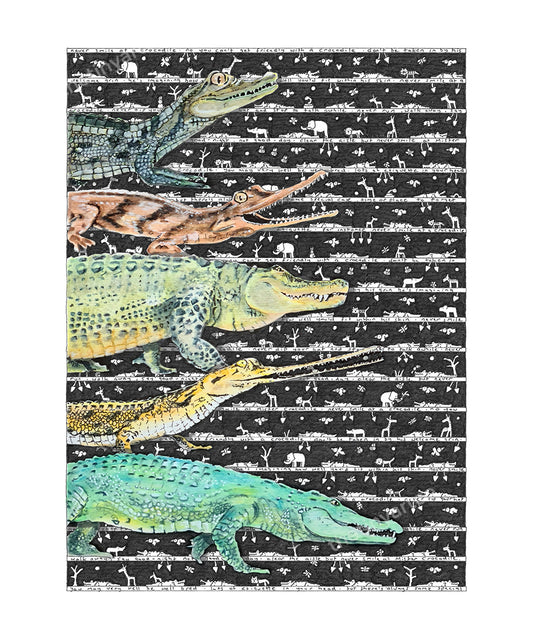 Sale Print - Crocodile