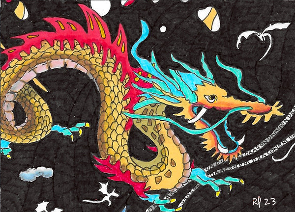 Dragon 2 ACEO Print