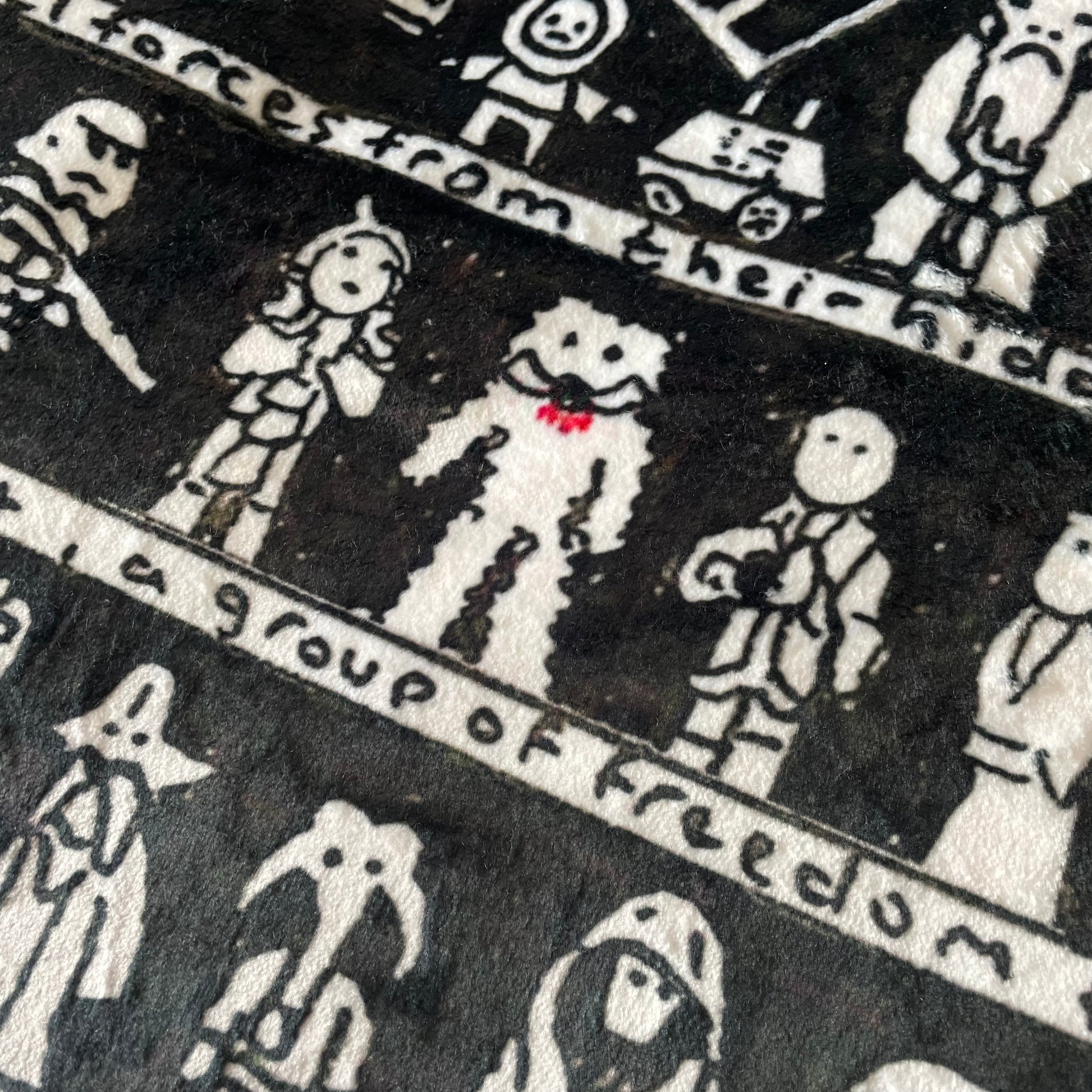 SWJG Fleece Blanket - The Tiny Art Co