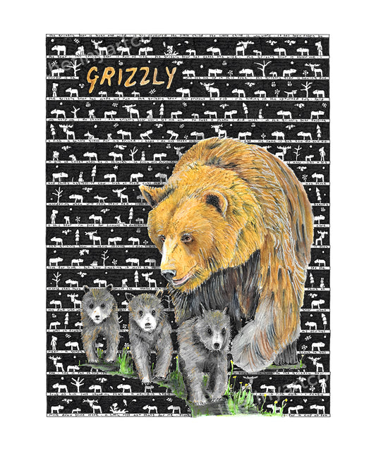 Sale Print - Grizzly