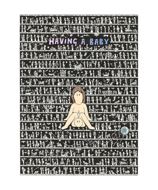 Sale Print - Having a Baby Hardcore