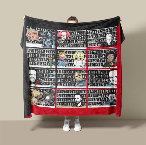 Horror Movies Fleece Blanket