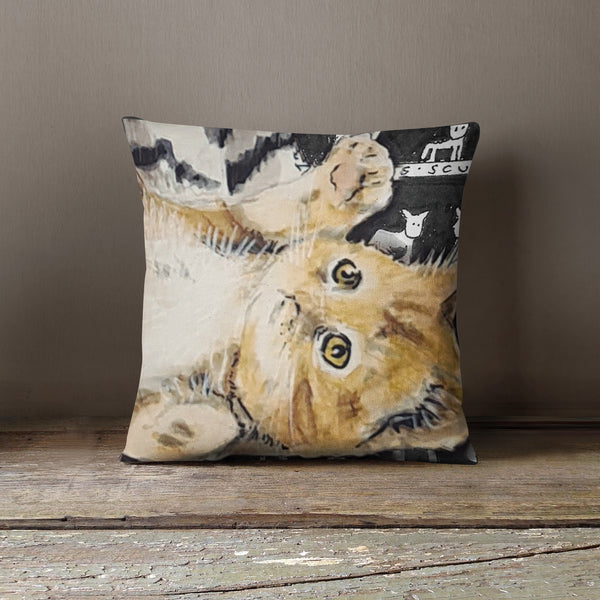 Cute Kitten Cushion