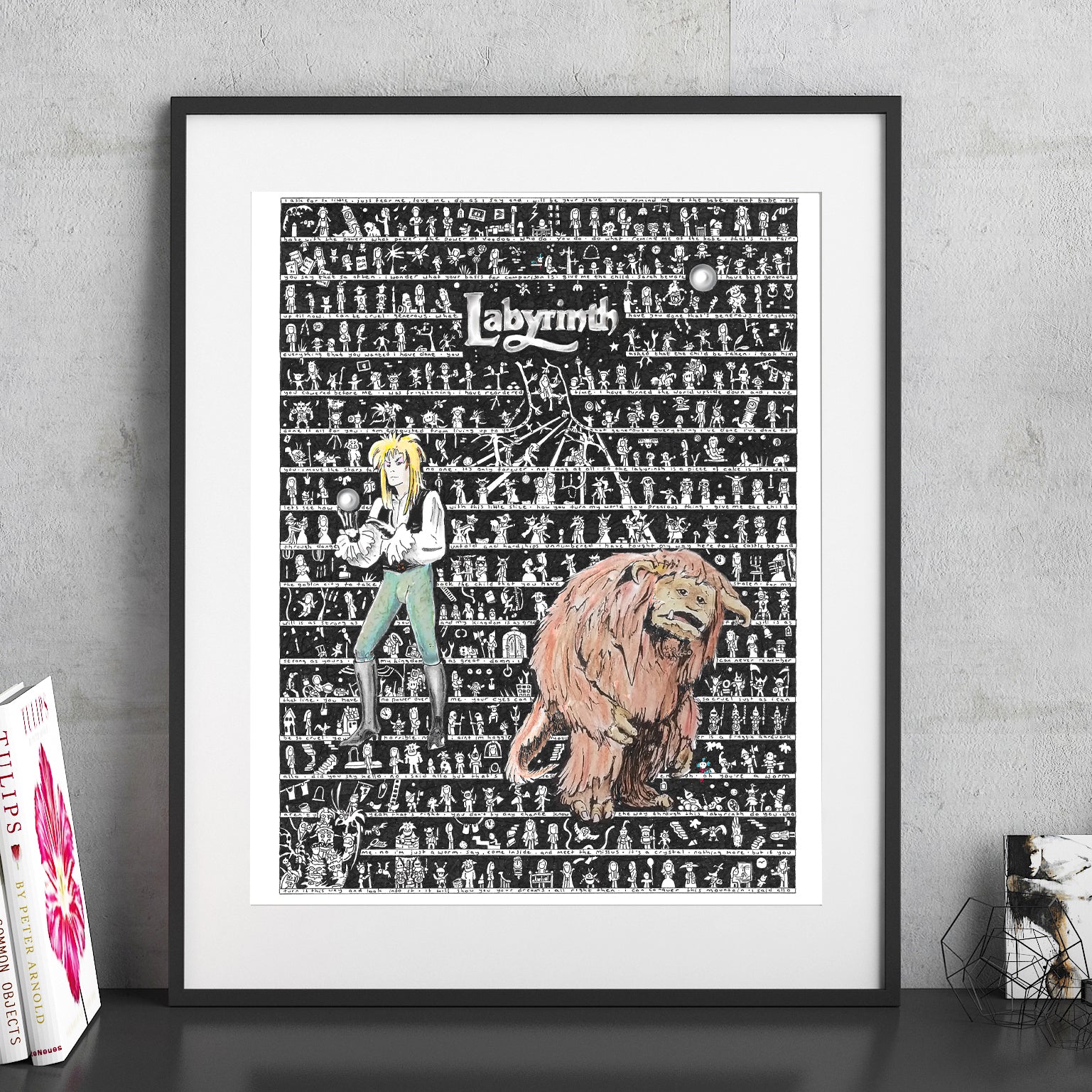 Labyrinth 17/50 - The Tiny Art Co