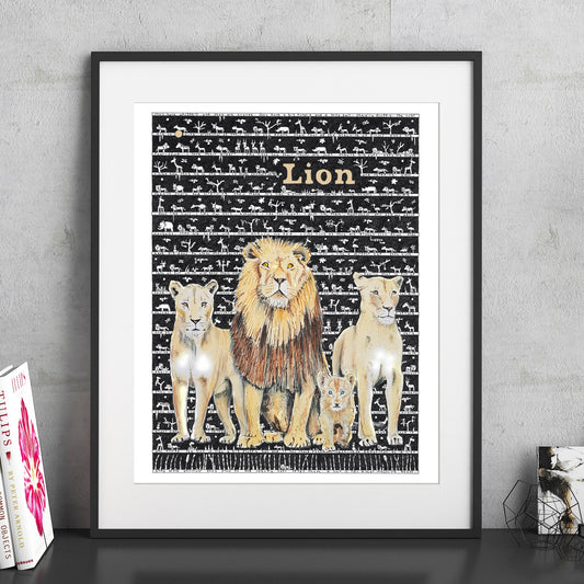 Lion 7/50 - The Tiny Art Co
