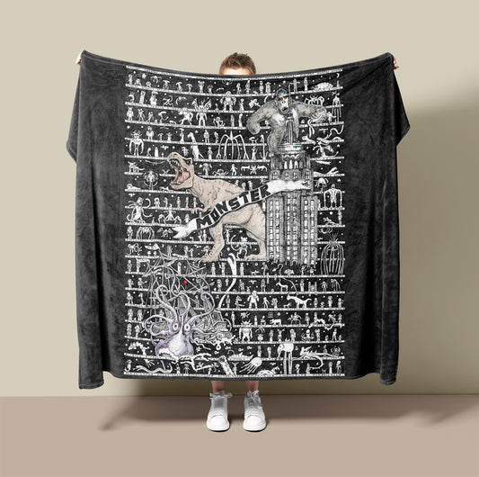 Monster Fleece Blanket