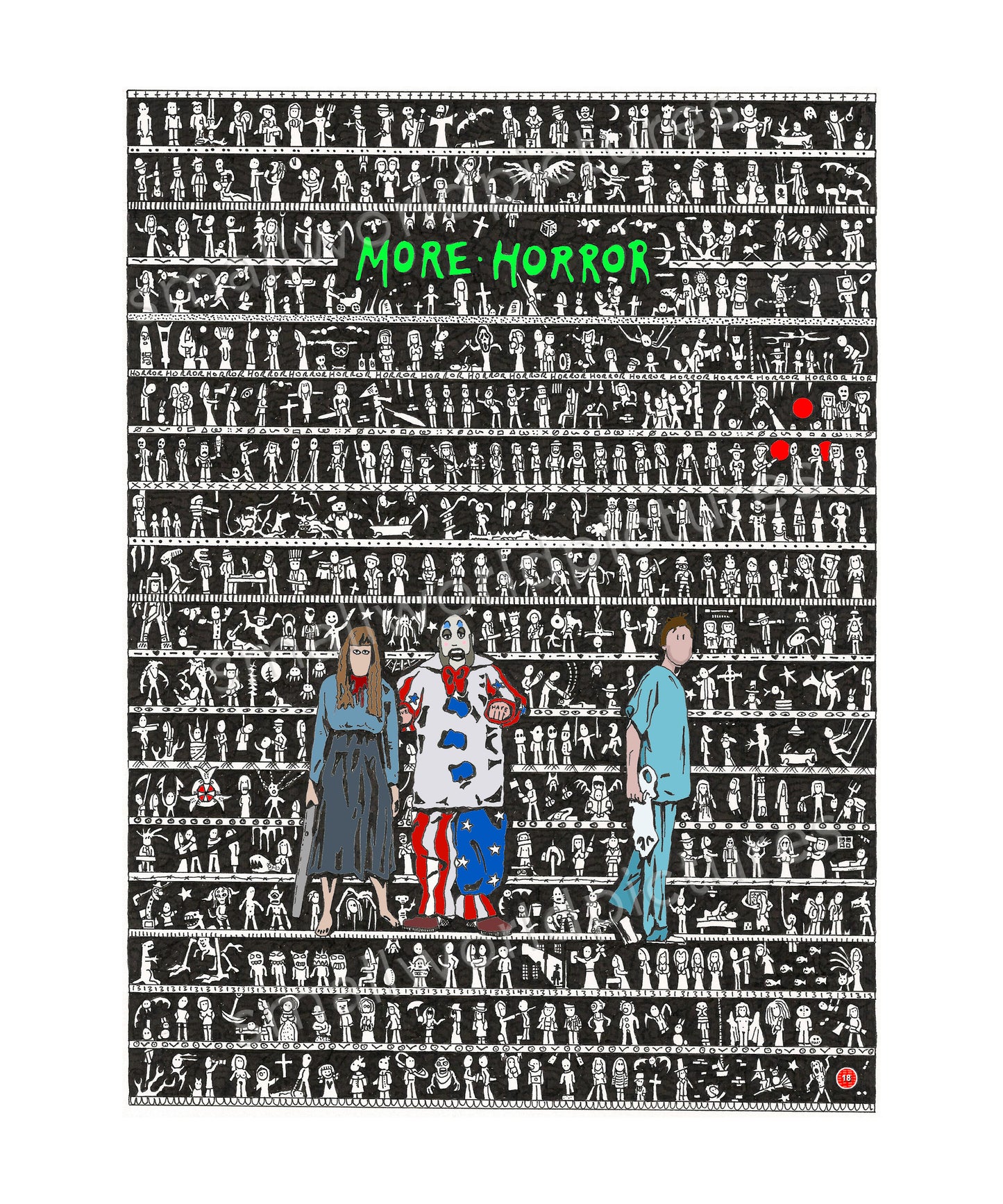 Sale Print - More Horror