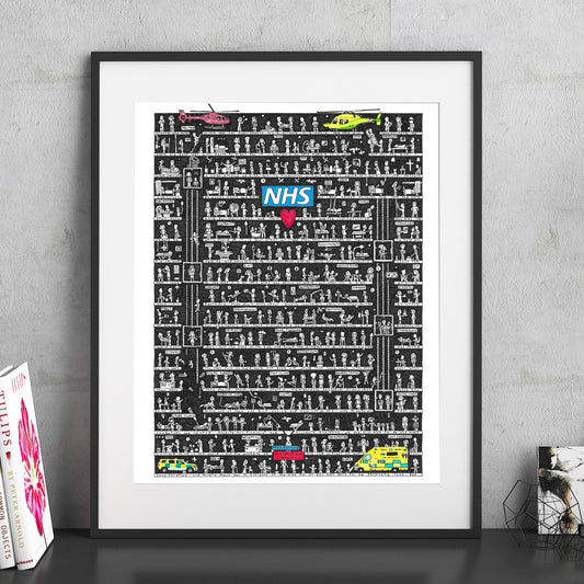 NHS Fine Art Print