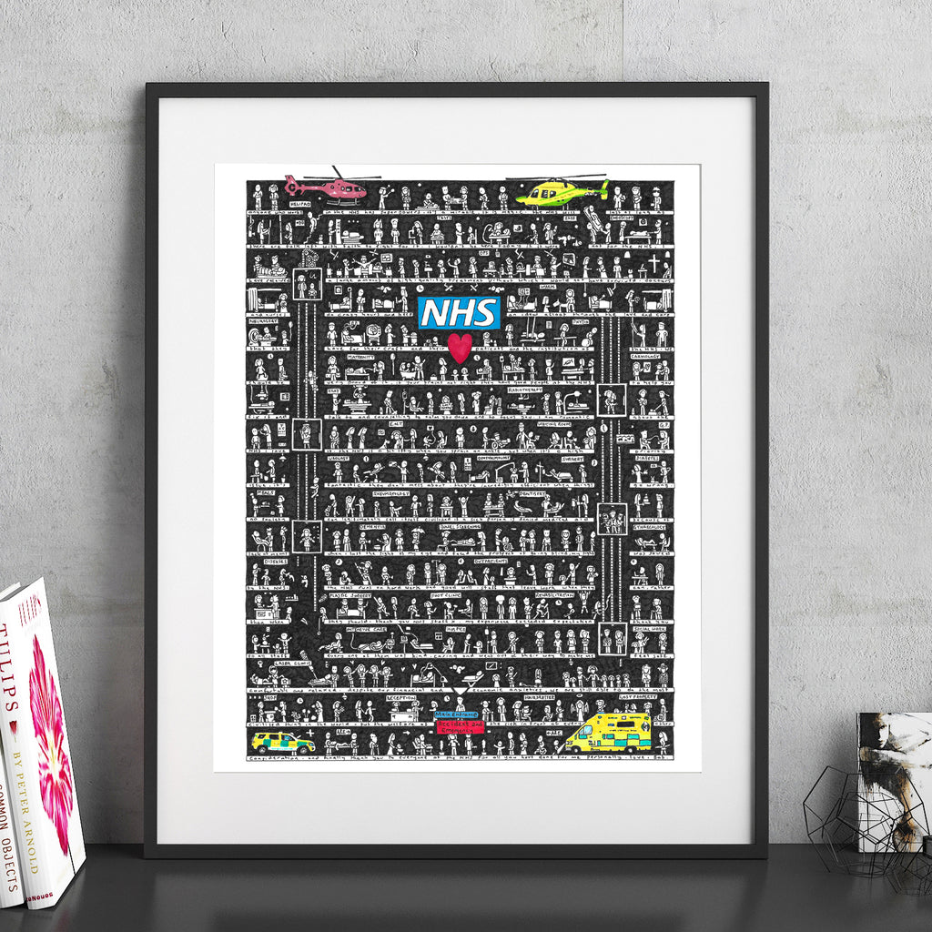 NHS Fine Art Print