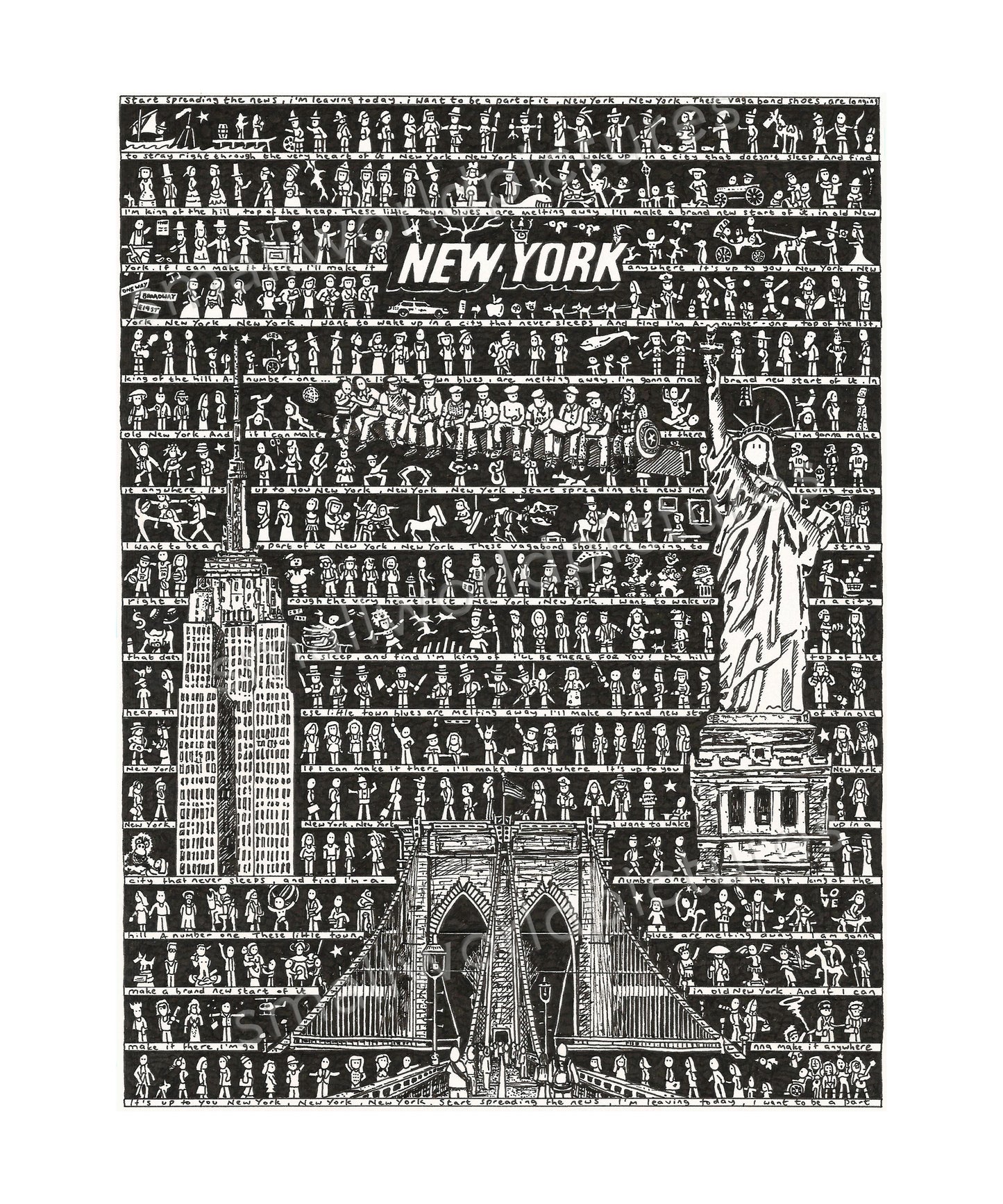 Sale Print - New York