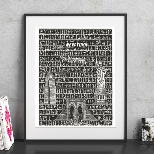New York 8/50 - The Tiny Art Co