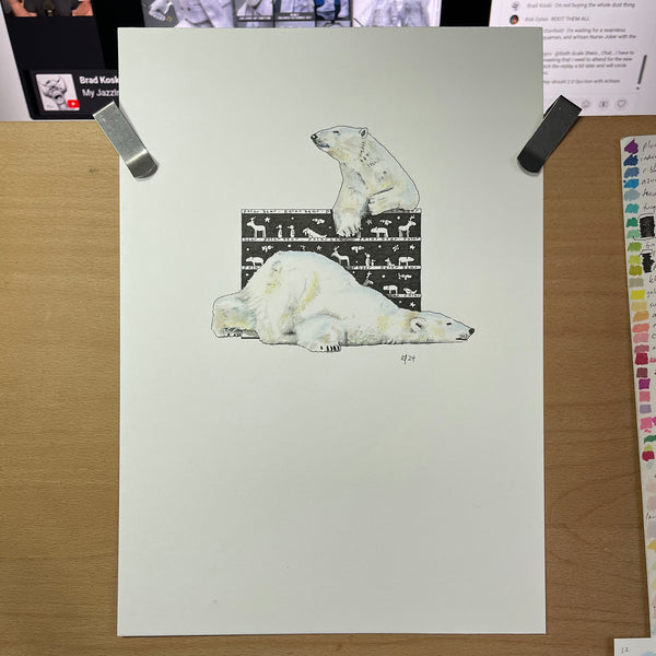 Polar Bear Original Art