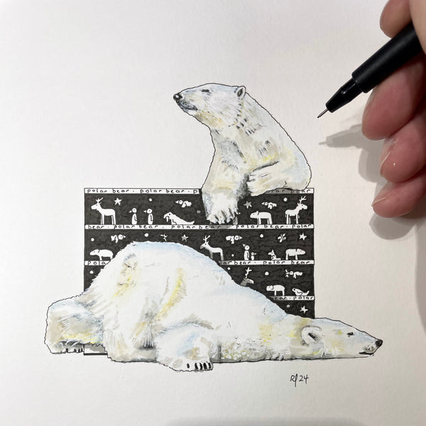 Polar Bear Original Art