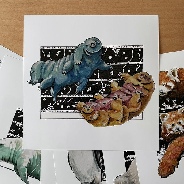 Tardigrade Square Print