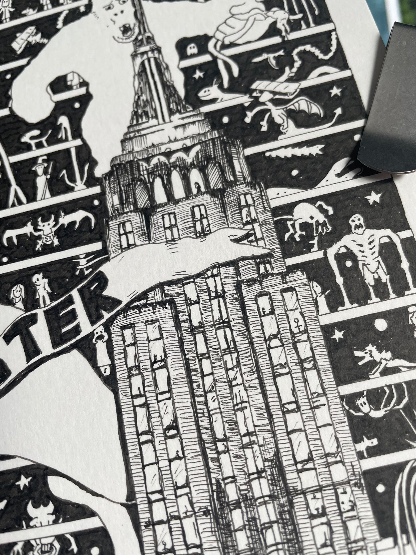 Monster Fine Art Print - The Tiny Art Co