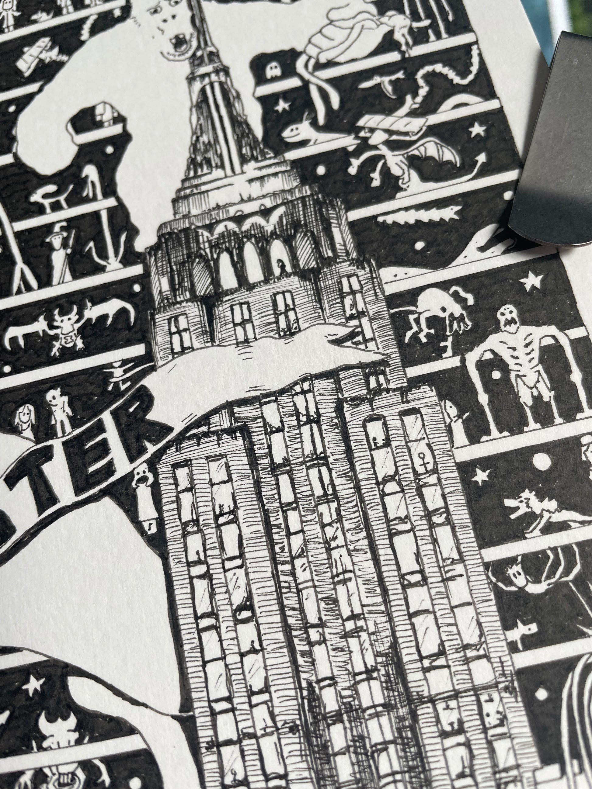 Monster Fine Art Print - The Tiny Art Co