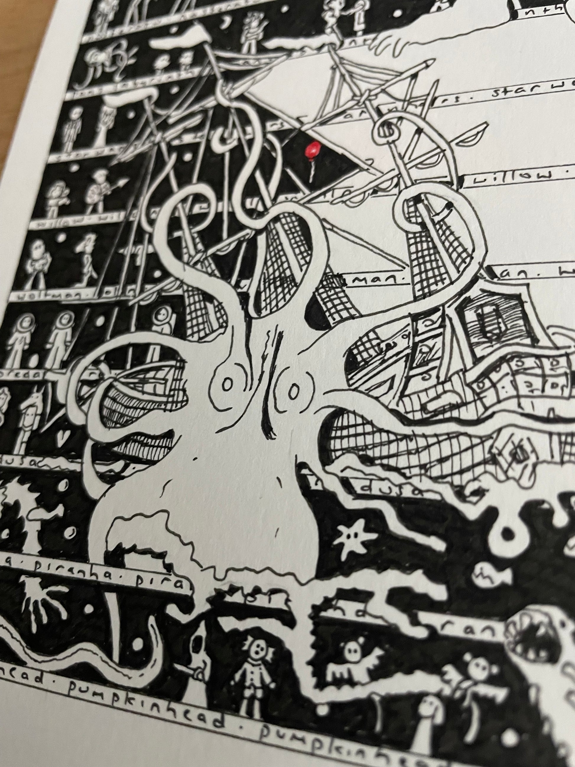 Monster Fine Art Print - The Tiny Art Co