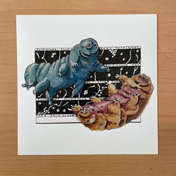 Tardigrade Square Print