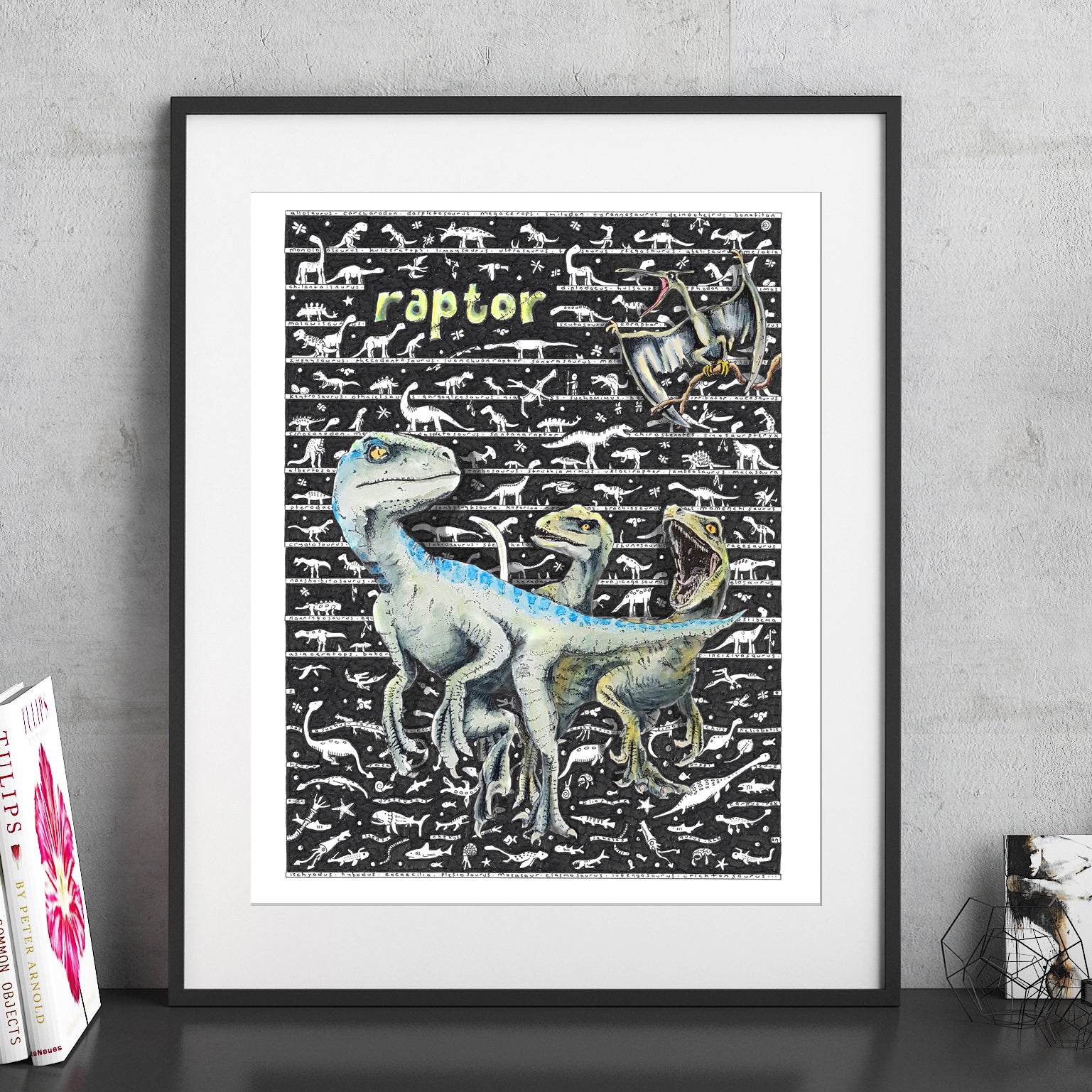 Raptor 13/50 - The Tiny Art Co