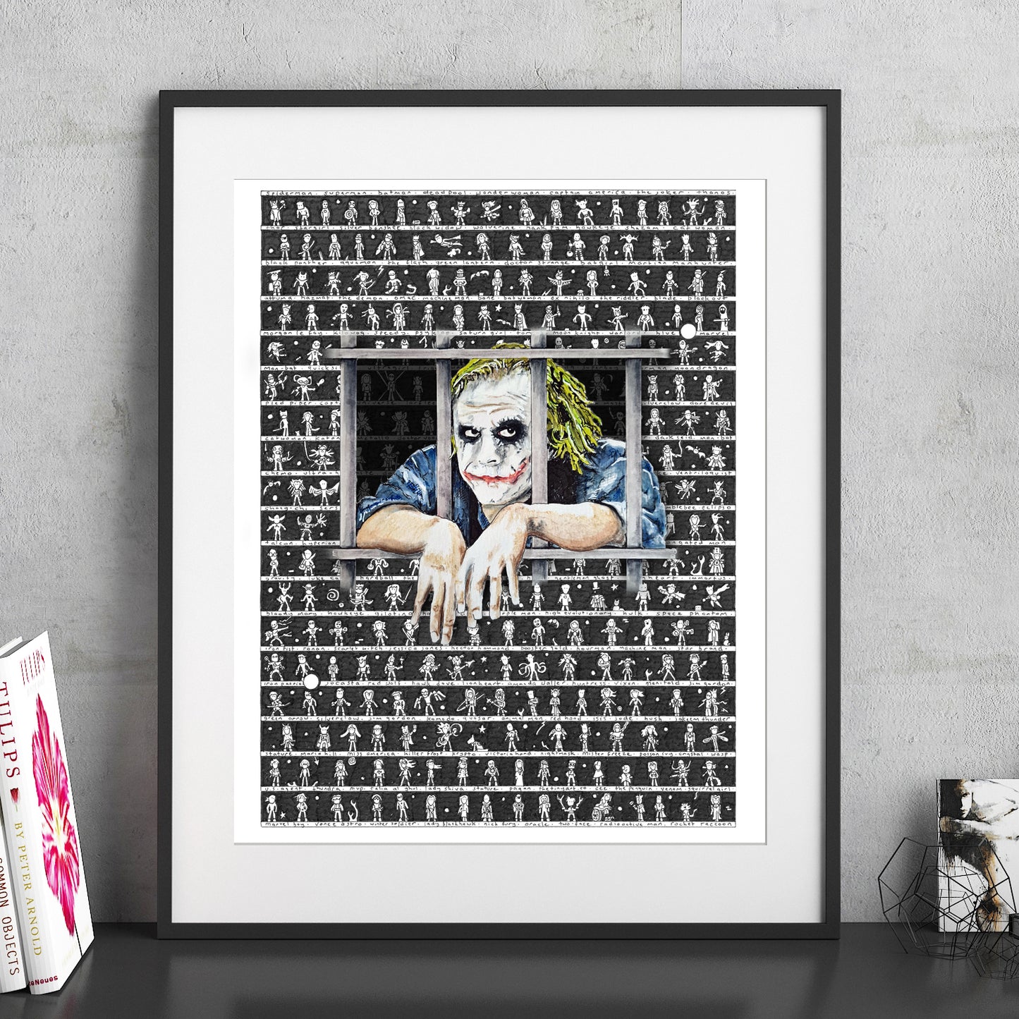 Joker Heath 4/50 - The Tiny Art Co