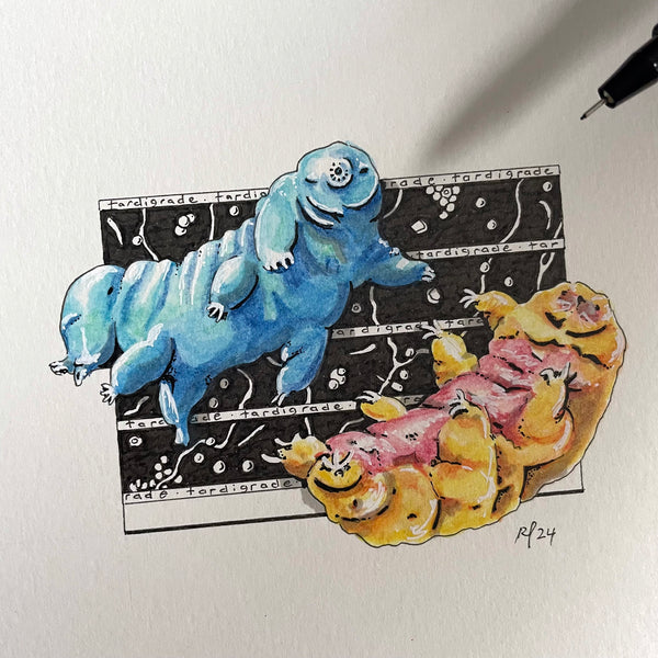 Tardigrade Fleece Blanket