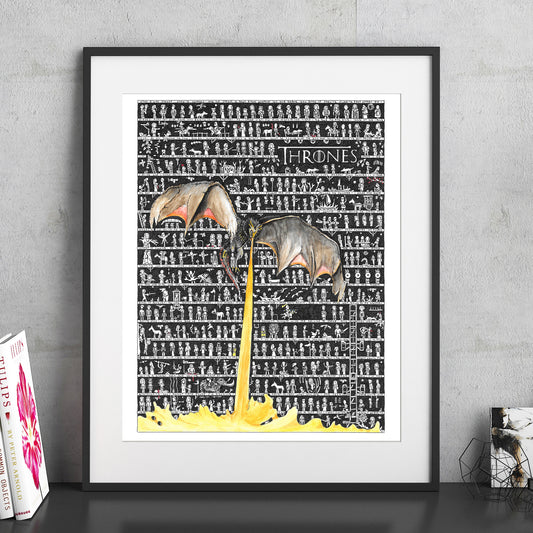 Thrones1 Fine Art Print