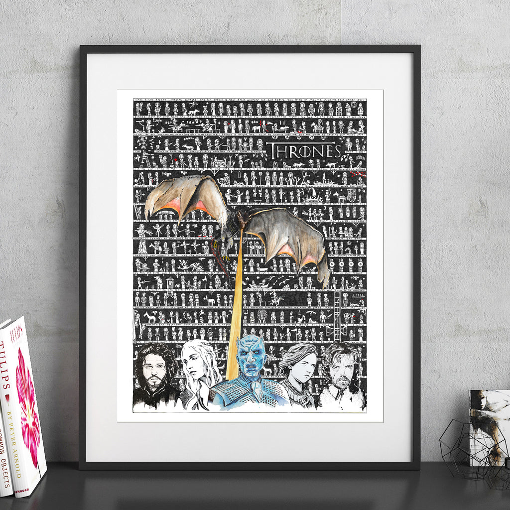 Thrones 2 Fine Art Print