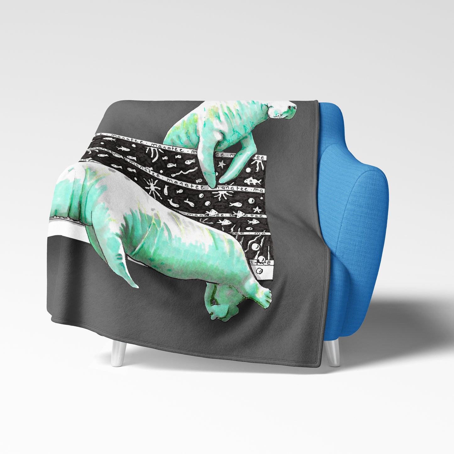 Manatee Fleece Blanket