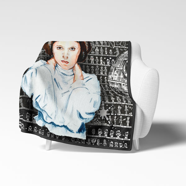 Leia Fleece Blanket