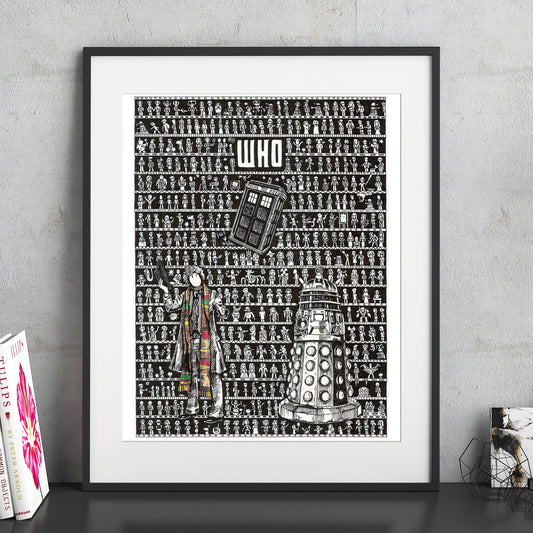 Who Fine Art Print
