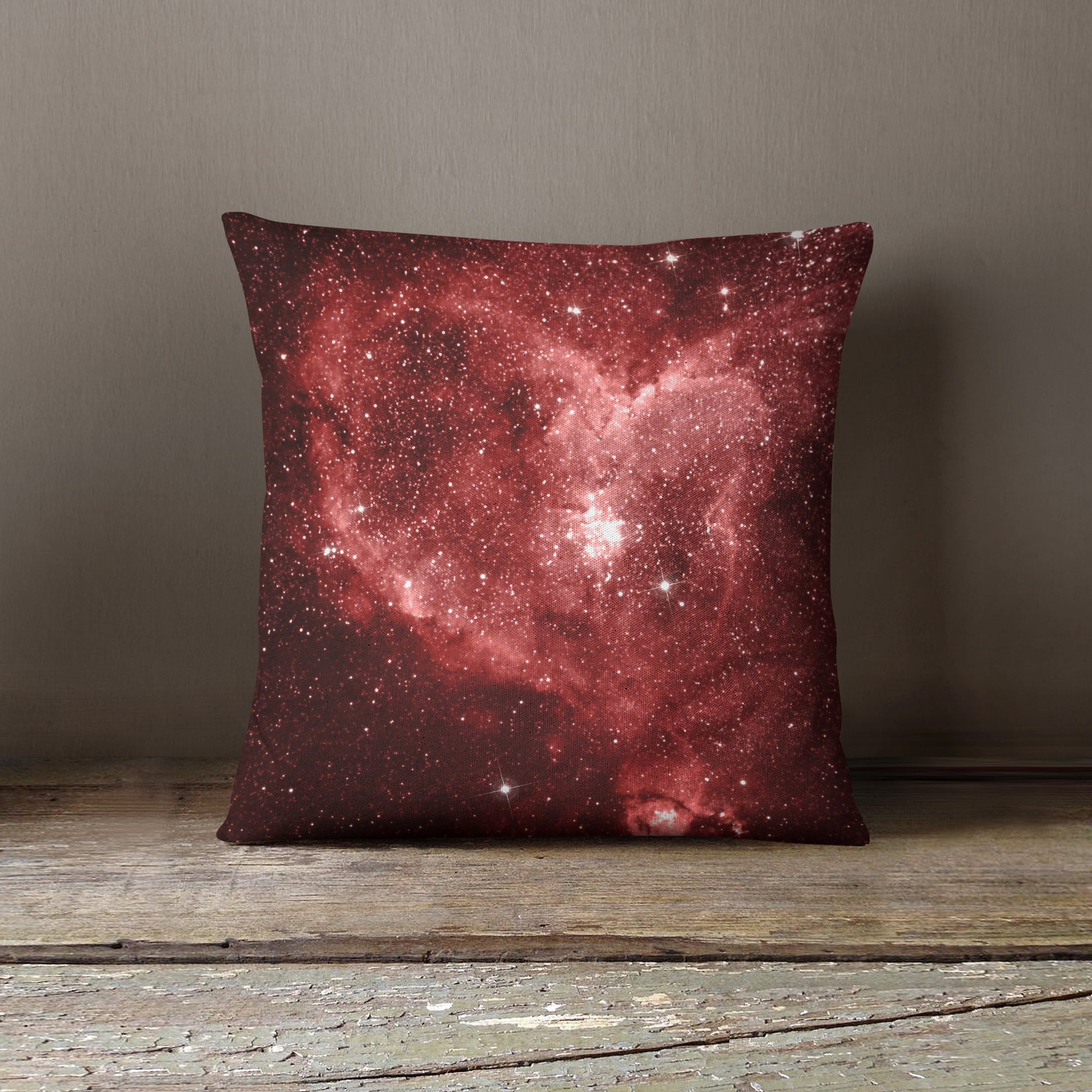 Space Cushion - Red Heart - The Tiny Art Co