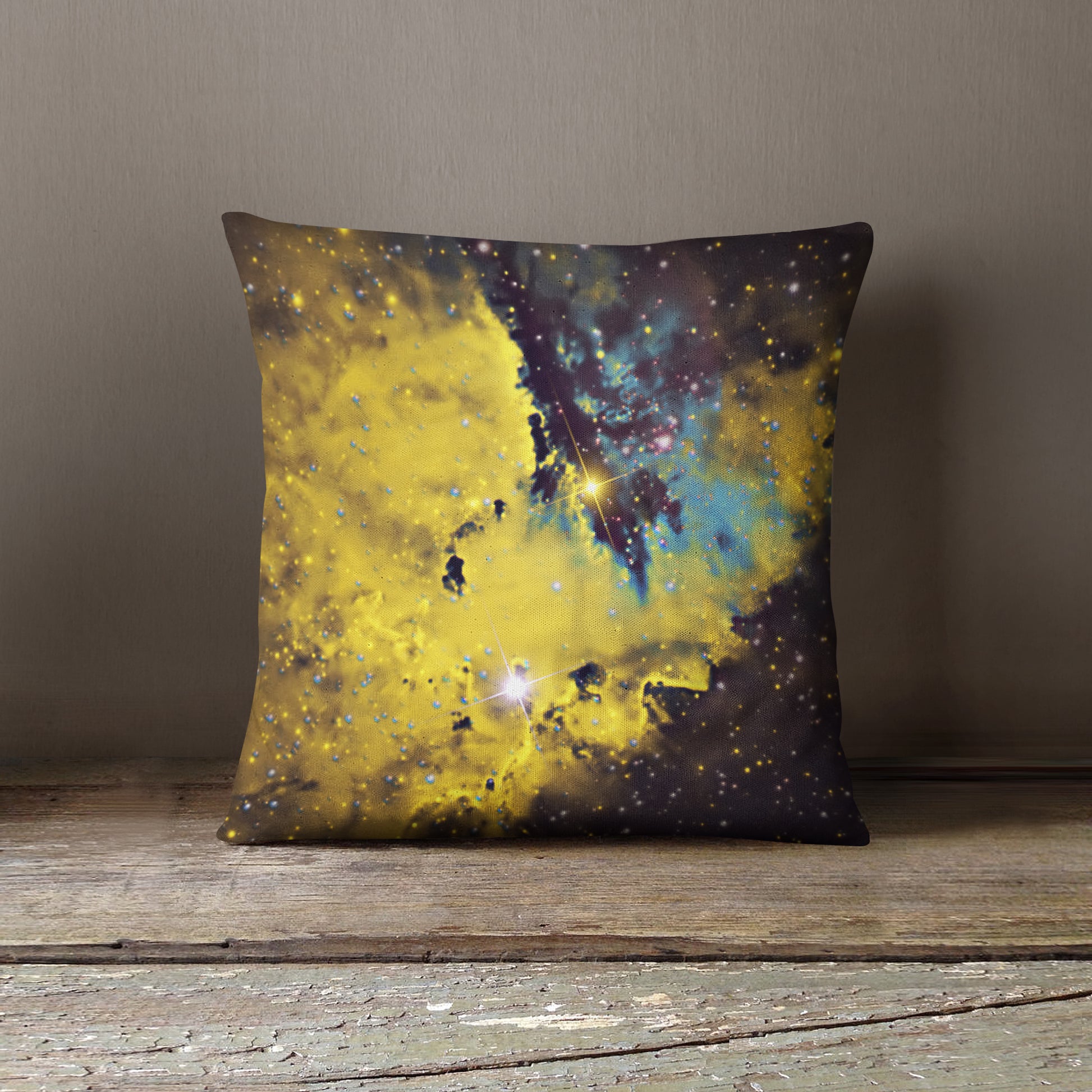 Space Cushion - Pacman Nebula - The Tiny Art Co