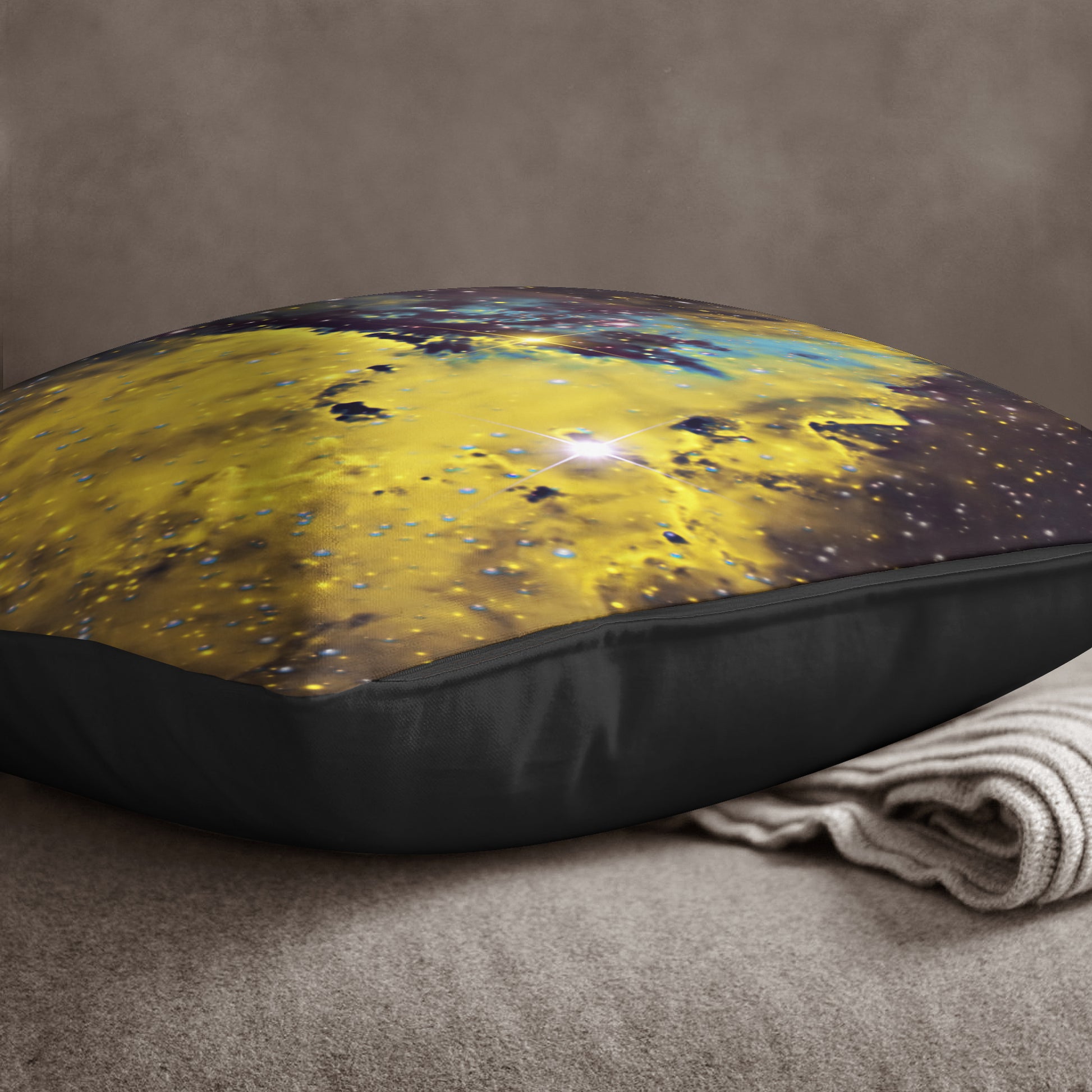 Space Cushion - Pacman Nebula - The Tiny Art Co