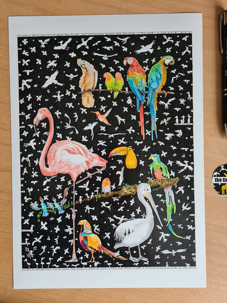 Bird Standard Print - The Tiny Art Co