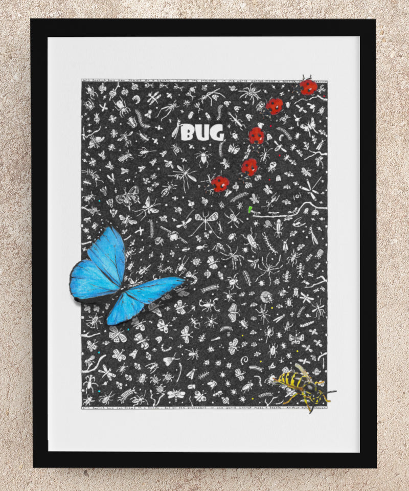 Bug Fine Art Print - The Tiny Art Co