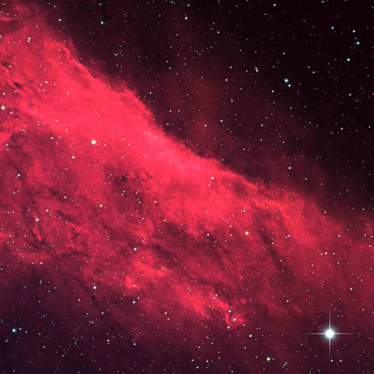 Space Cushion - California Nebula - The Tiny Art Co