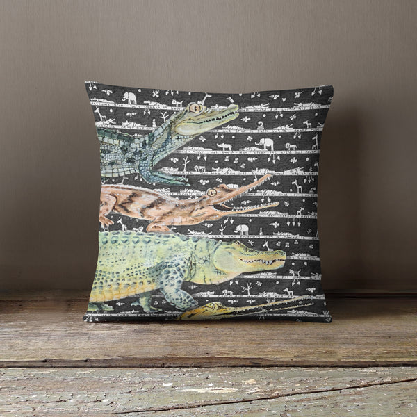 Crocodile A Cushion