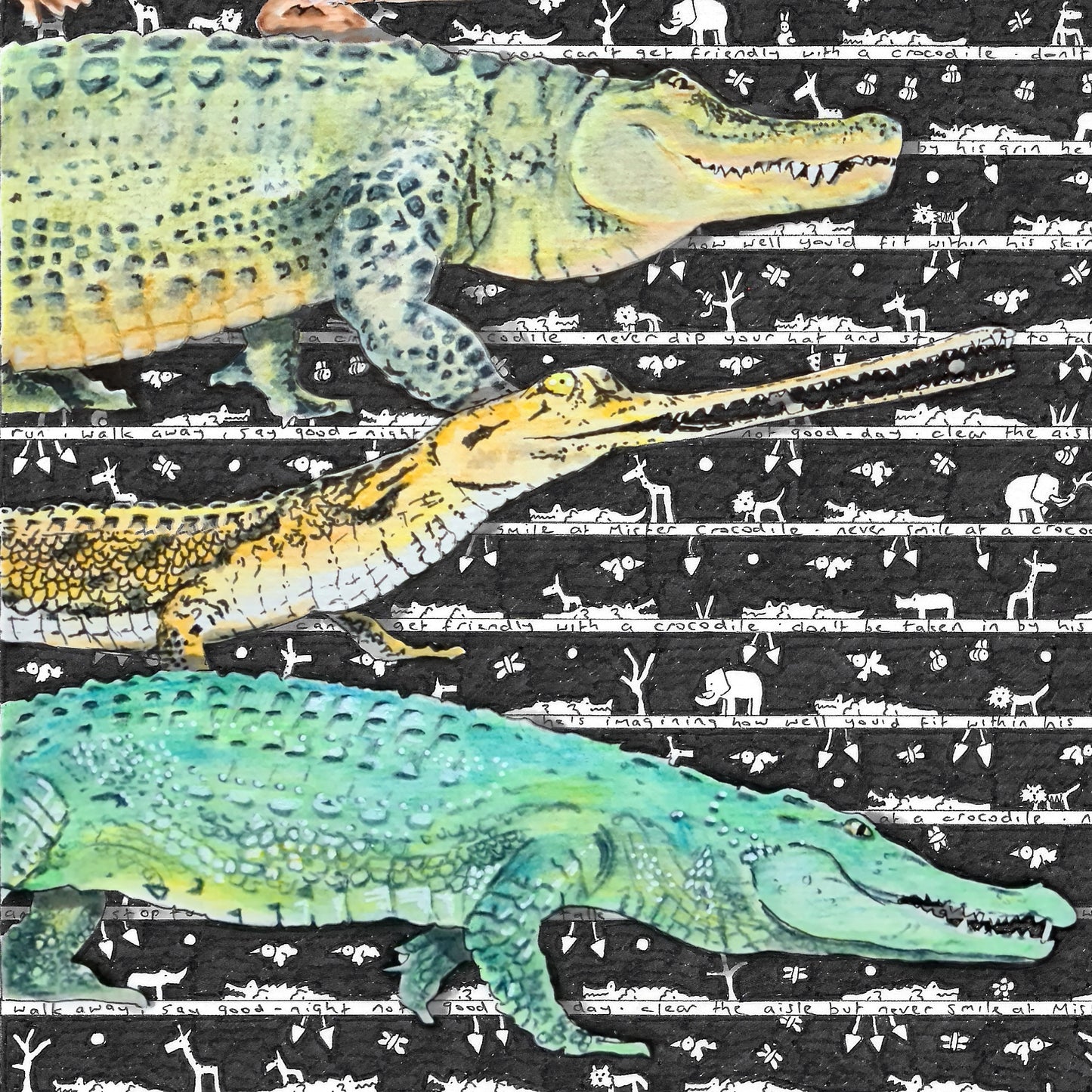 Crocodile Standard Print