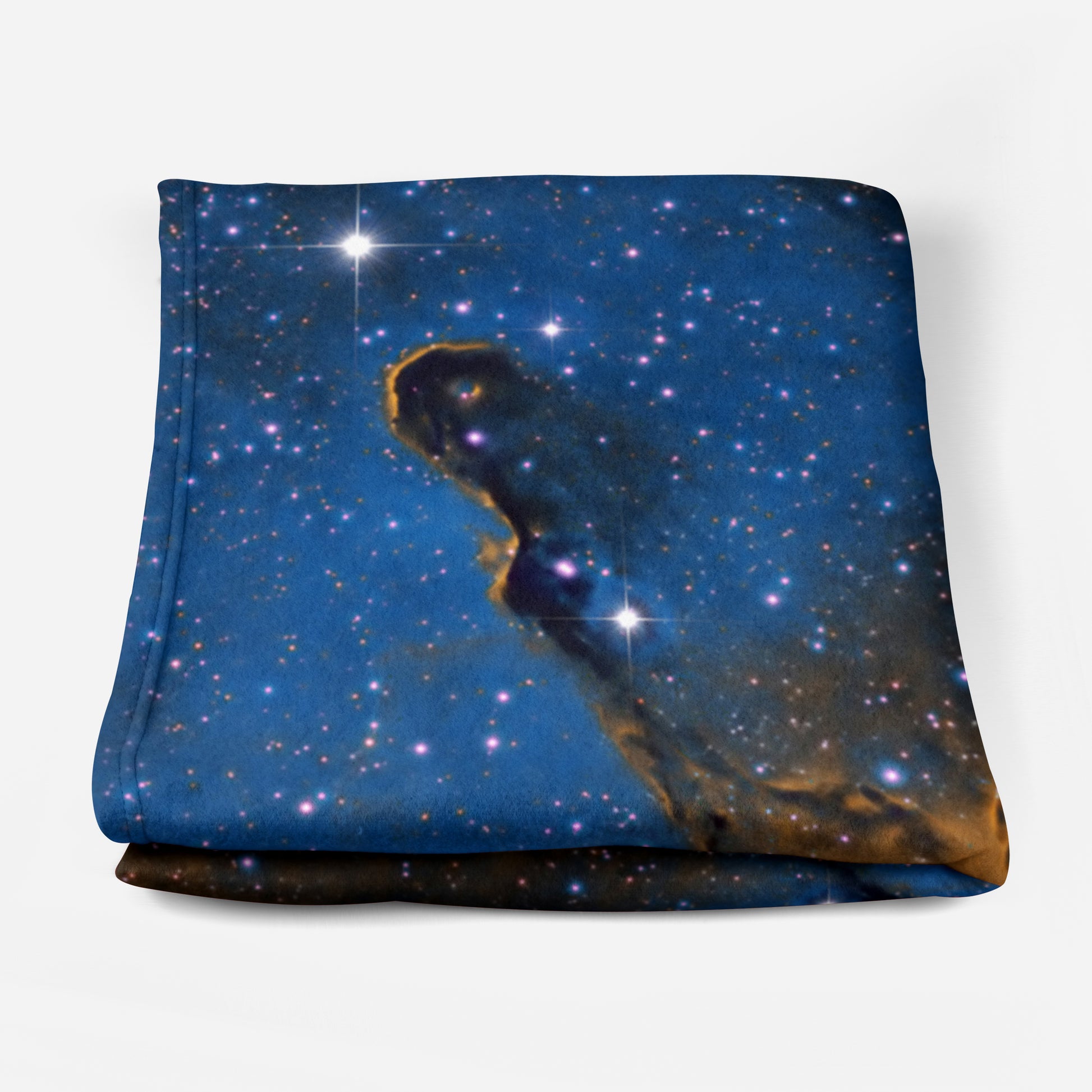 Space Blanket - Blue Elephant - The Tiny Art Co