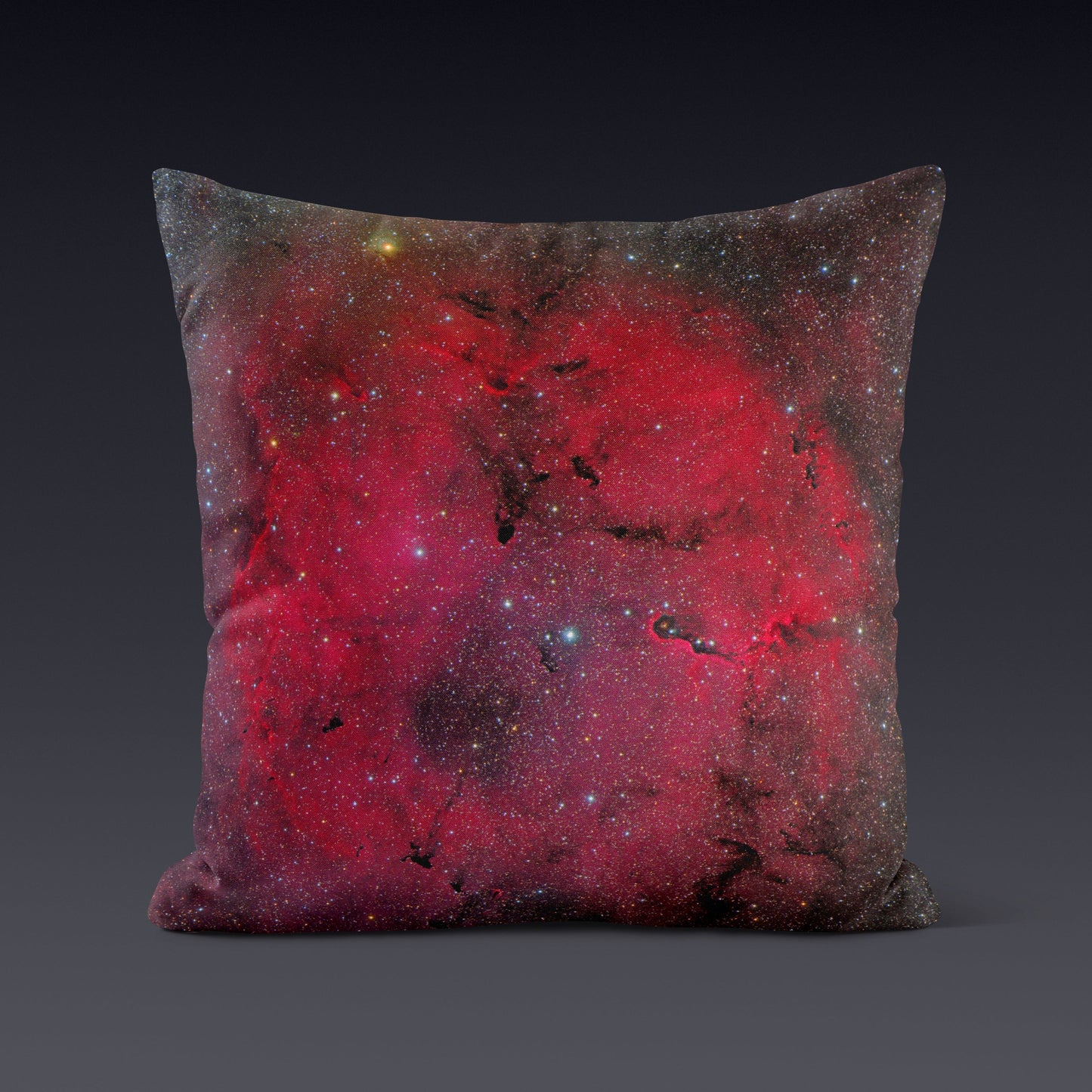 Space Cushion - Red Elephant