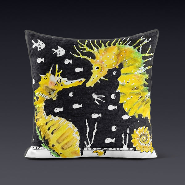 Seahorse Cushion