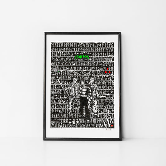 Horror 1 Standard Print - The Tiny Art Co