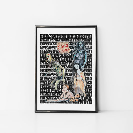Horror 3 Standard Print - The Tiny Art Co