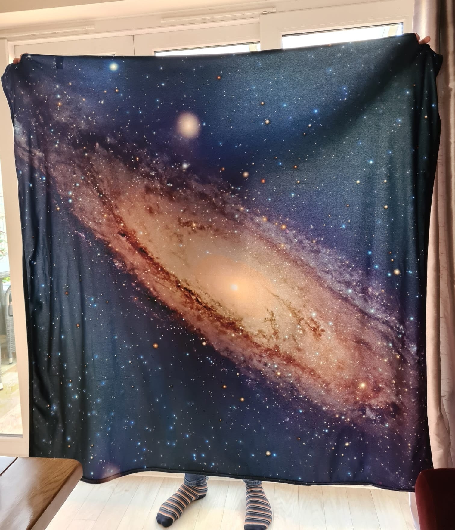 Space Blanket - Andromeda Galaxy - The Tiny Art Co