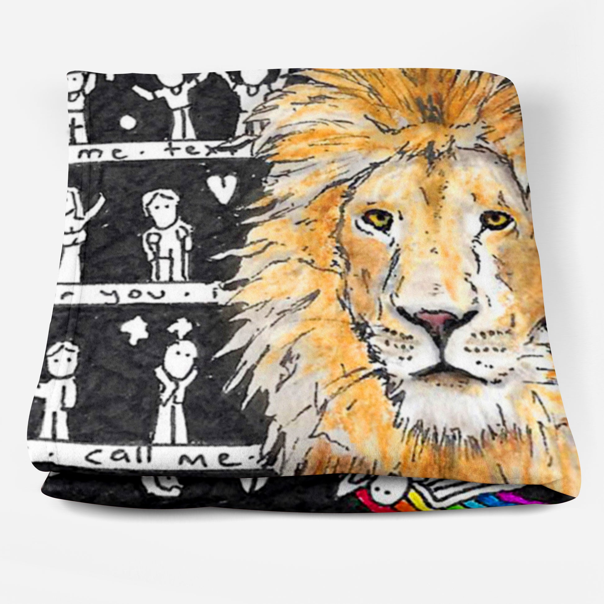 Best Friends Fleece Blanket - The Tiny Art Co