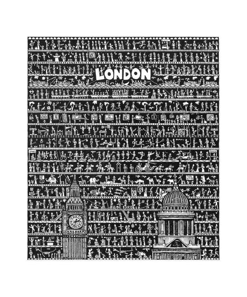 London Art Print - The Tiny Art Co