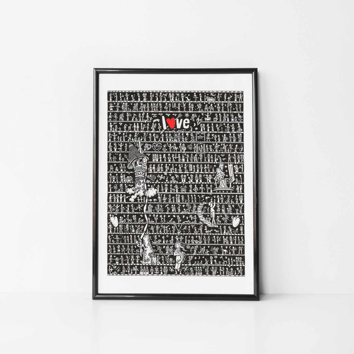 Love Standard Print - The Tiny Art Co