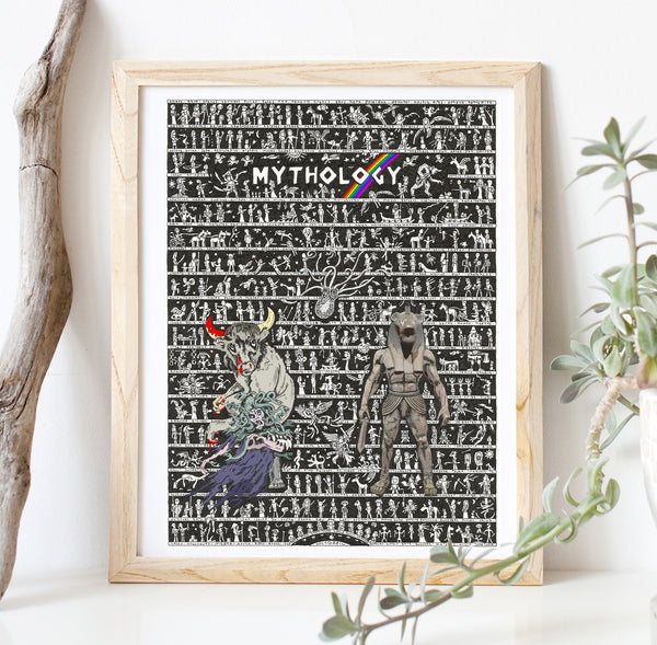 Mythology Fine Art Print - The Tiny Art Co