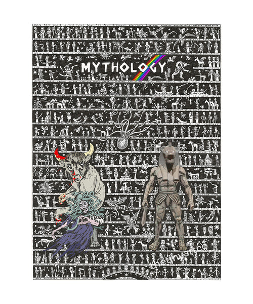 Mythology Fine Art Print - The Tiny Art Co