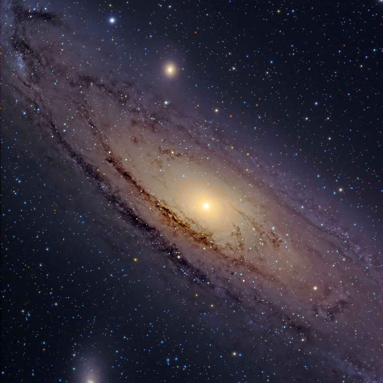 Space Cushion - Andromeda Galaxy - The Tiny Art Co